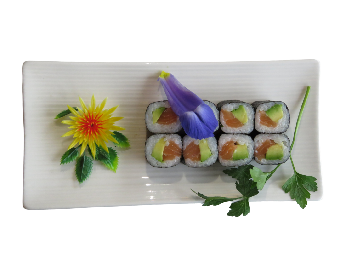 MAKI DE SALMÓN AGUACATE 8U