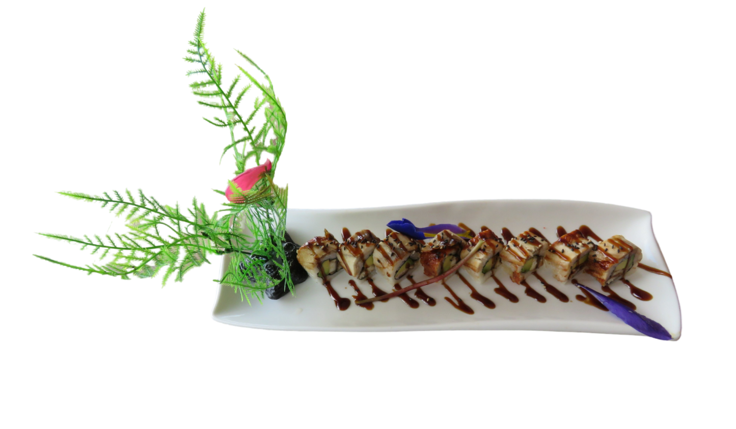 URAMAKI DE ANGUILA Y AGUACATE 8U