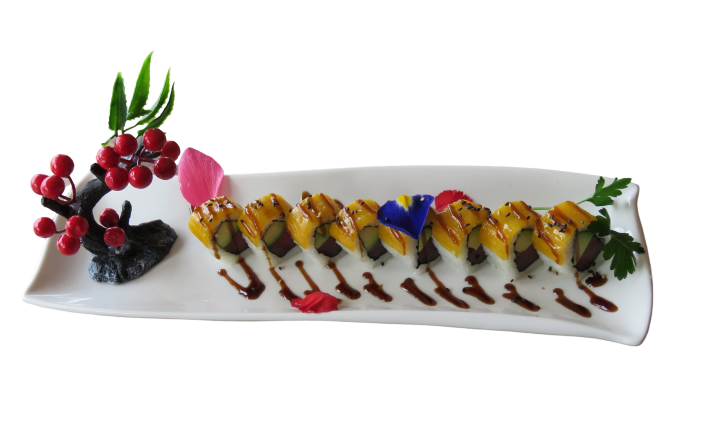 URAMAKI DE ATÚN QUESO Y AGUACATE 8U
