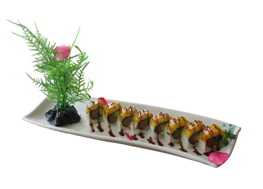 URAMAKI DE SALMÓN Y QUESO 8U