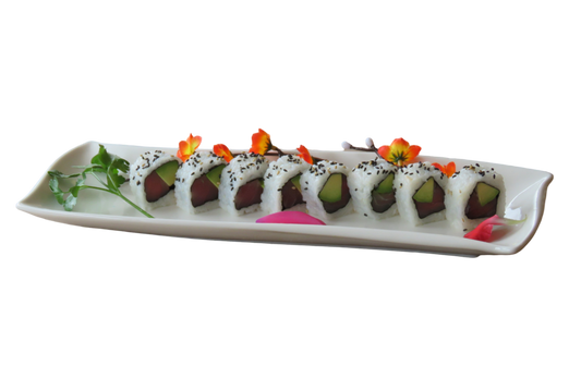 URAMAKI DE SALMÓN Y AGUACATE 8U