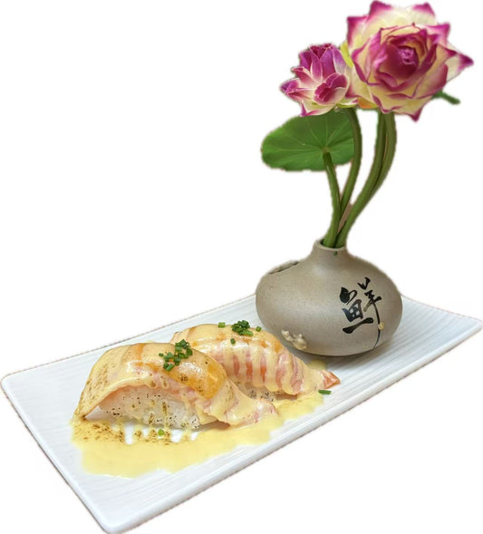 NIGRIRI DE SALMÓN FLAMBEADO 2U