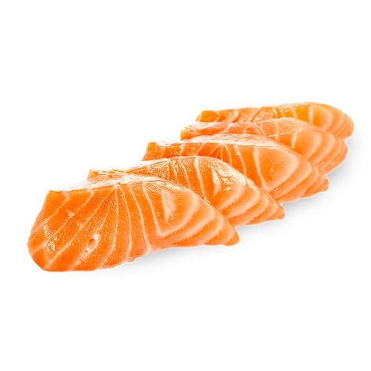 SASHIMI DE SALMÓN      4cortes